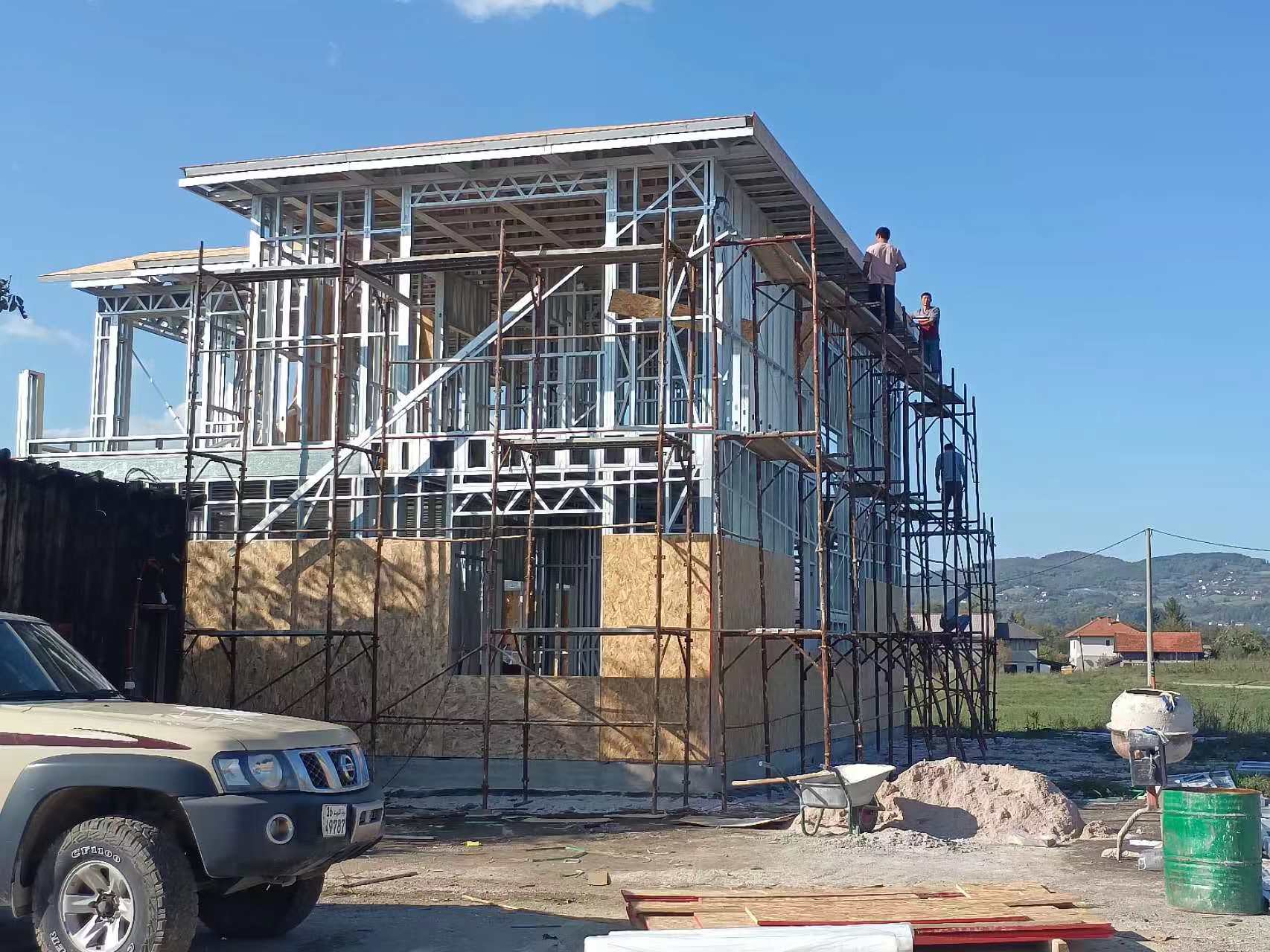 如何高效組裝輕鋼別墅？吉馬輕鋼別墅為您詳細解答